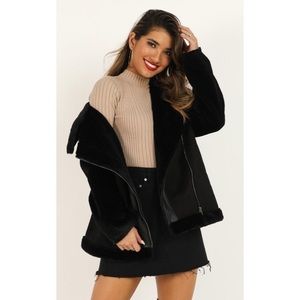 Showpo Meaningful Moment Jacket Size 4